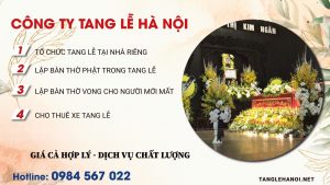 Dịch vụ tổ chức tang lễ tại nhà riêng