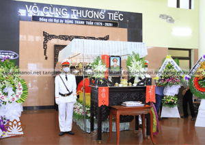 Tang lễ cán bộ công an